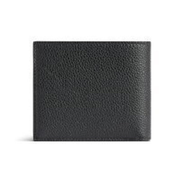 Balenciaga Square Folding Coin Wallet Black - Picture 2 of 3